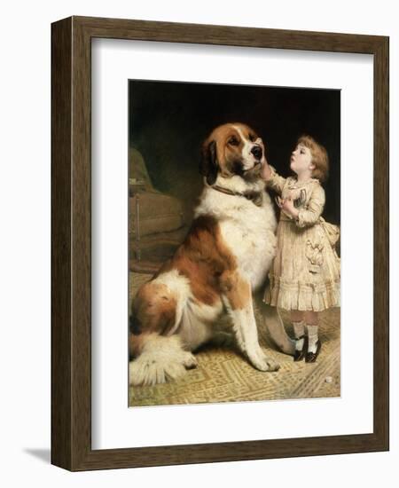 Tender Loving Care-Charles Burton Barber-Framed Giclee Print