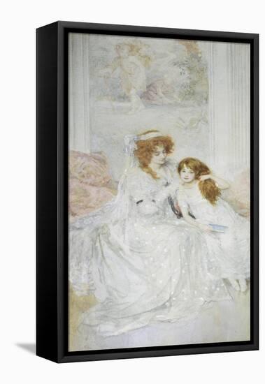 Tender Loving Care-Mary Louise Gow-Framed Premier Image Canvas