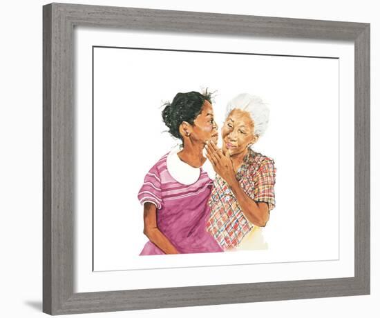 Tender Moments-Marion Howards-Framed Art Print