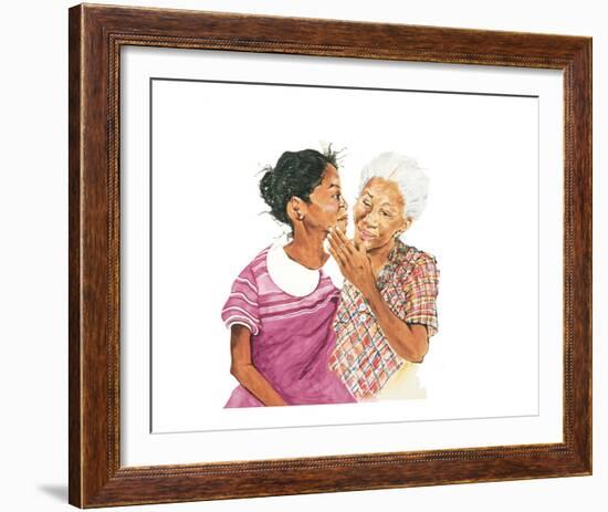 Tender Moments-Marion Howards-Framed Art Print