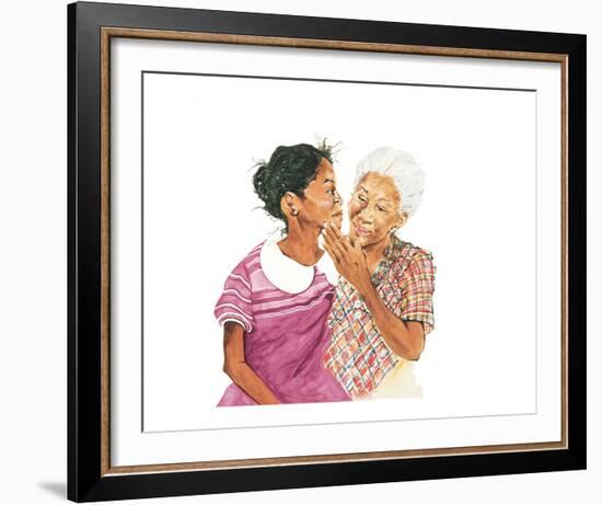 Tender Moments-Marion Howards-Framed Art Print