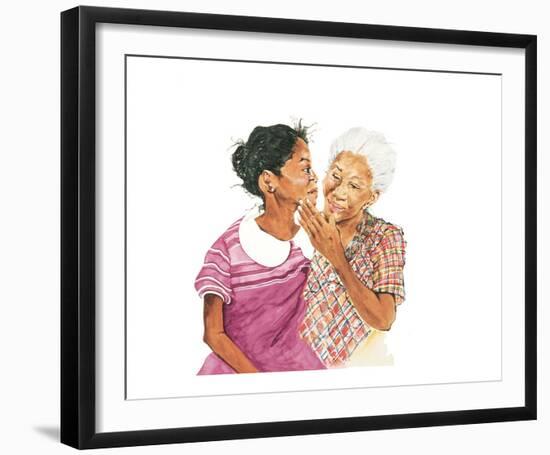 Tender Moments-Marion Howards-Framed Art Print