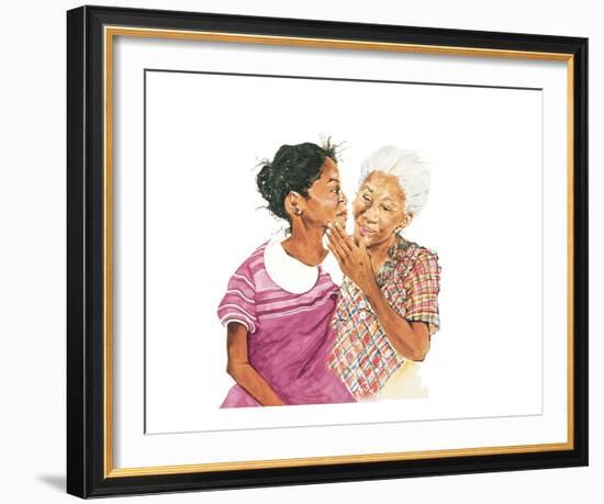 Tender Moments-Marion Howards-Framed Art Print