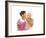 Tender Moments-Marion Howards-Framed Art Print