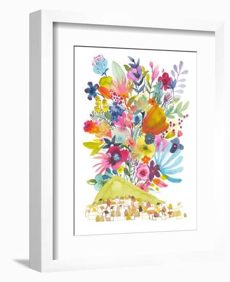 Tenderfoot Bouquet-Kerstin Stock-Framed Art Print