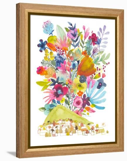 Tenderfoot Bouquet-Kerstin Stock-Framed Stretched Canvas