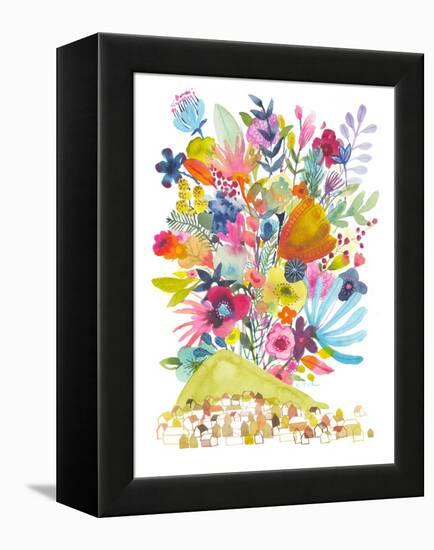 Tenderfoot Bouquet-Kerstin Stock-Framed Stretched Canvas