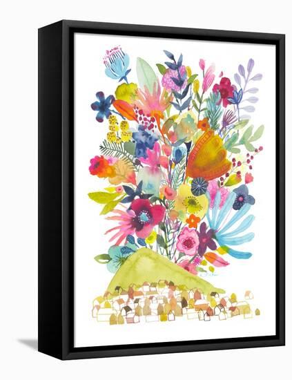 Tenderfoot Bouquet-Kerstin Stock-Framed Stretched Canvas