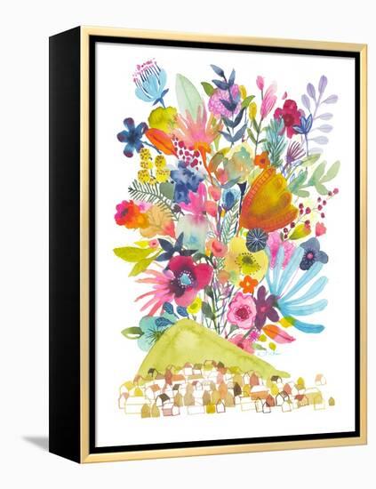 Tenderfoot Bouquet-Kerstin Stock-Framed Stretched Canvas