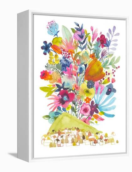 Tenderfoot Bouquet-Kerstin Stock-Framed Stretched Canvas