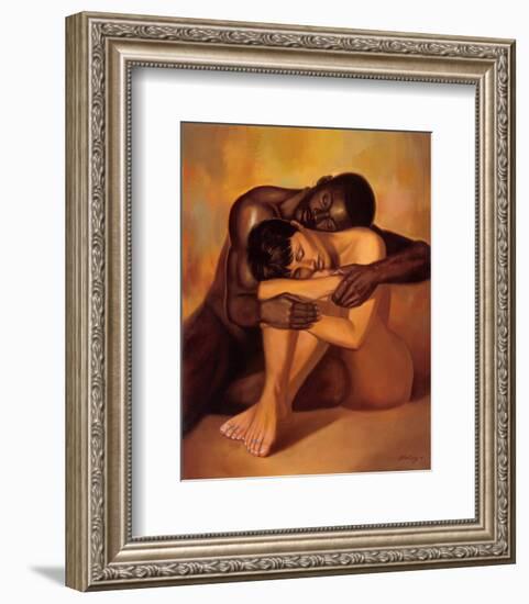 Tenderness-Sterling Brown-Framed Art Print