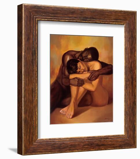 Tenderness-Sterling Brown-Framed Art Print