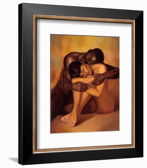 Tenderness-Sterling Brown-Framed Art Print