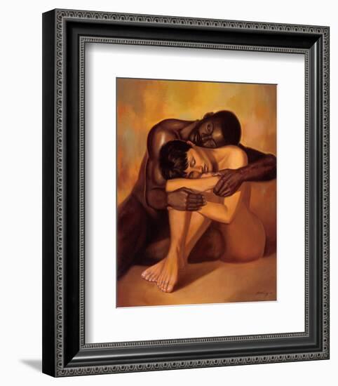 Tenderness-Sterling Brown-Framed Art Print