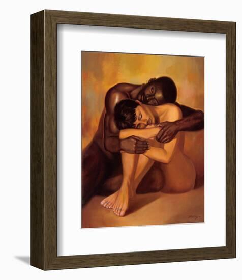 Tenderness-Sterling Brown-Framed Art Print