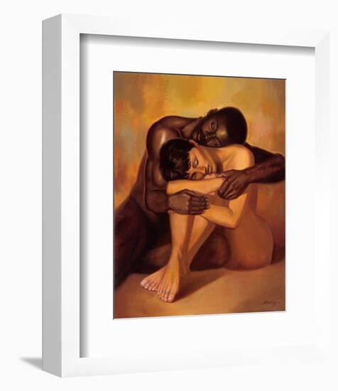 Tenderness-Sterling Brown-Framed Art Print