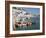 Tenders Moored on the Quayside in Looe, Cornwall, England, United Kingdom, Europe-David Clapp-Framed Photographic Print