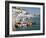 Tenders Moored on the Quayside in Looe, Cornwall, England, United Kingdom, Europe-David Clapp-Framed Photographic Print