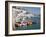Tenders Moored on the Quayside in Looe, Cornwall, England, United Kingdom, Europe-David Clapp-Framed Photographic Print