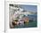 Tenders Moored on the Quayside in Looe, Cornwall, England, United Kingdom, Europe-David Clapp-Framed Photographic Print