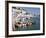 Tenders Moored on the Quayside in Looe, Cornwall, England, United Kingdom, Europe-David Clapp-Framed Photographic Print