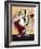 Tending Bar-David Chestnutt-Framed Giclee Print