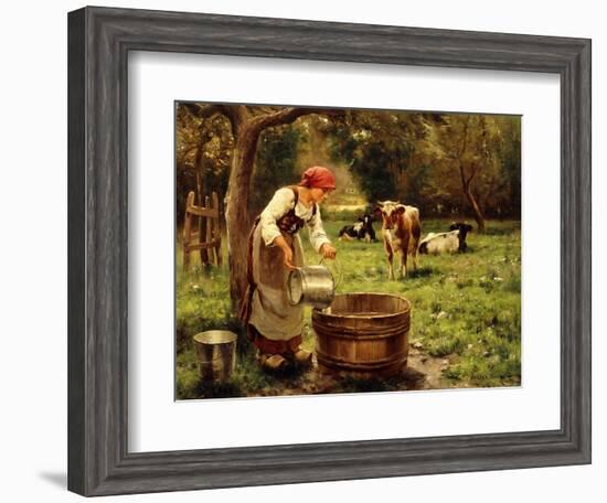 Tending the Cows-Julien Dupre-Framed Giclee Print