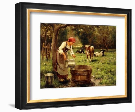 Tending the Cows-Julien Dupre-Framed Giclee Print