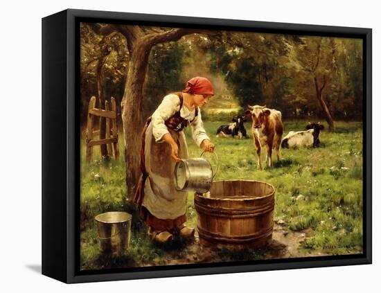 Tending the Cows-Julien Dupre-Framed Premier Image Canvas