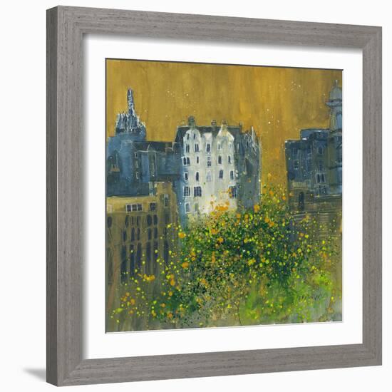 Tenements, Edinburgh-Susan Brown-Framed Giclee Print