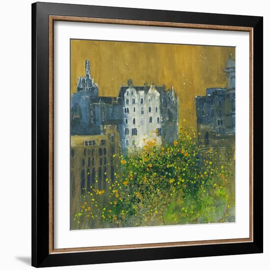 Tenements, Edinburgh-Susan Brown-Framed Giclee Print