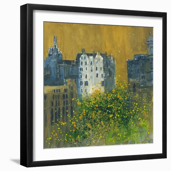 Tenements, Edinburgh-Susan Brown-Framed Giclee Print