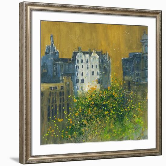 Tenements, Edinburgh-Susan Brown-Framed Giclee Print