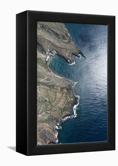 Tenerife, El Puertito, La Caleta, Costa Adeje, Volcano Coast-Frank Fleischmann-Framed Premier Image Canvas