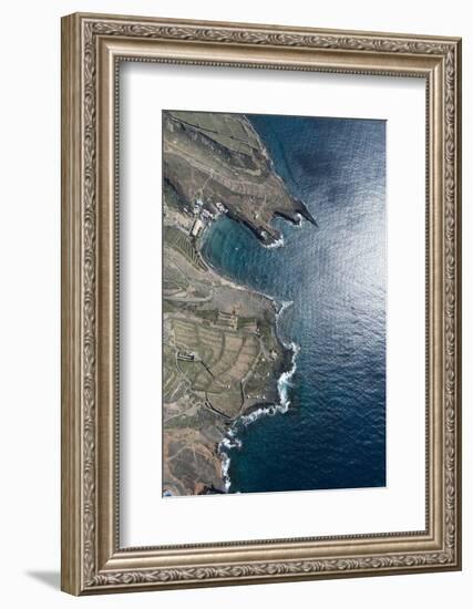 Tenerife, El Puertito, La Caleta, Costa Adeje, Volcano Coast-Frank Fleischmann-Framed Photographic Print