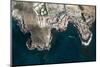 Tenerife, La Caleta, Aerial Picture, Beach, the Atlantic-Frank Fleischmann-Mounted Photographic Print