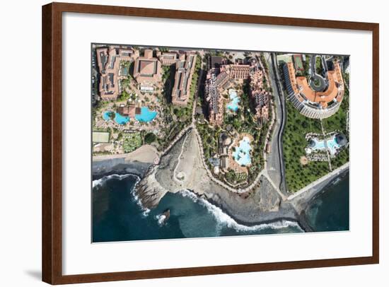 Tenerife, La Caleta, Playa De La Enramada, Costa Adeje, Volcano Coast-Frank Fleischmann-Framed Photographic Print