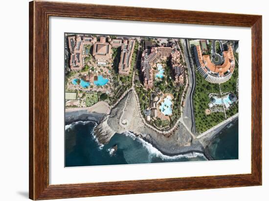 Tenerife, La Caleta, Playa De La Enramada, Costa Adeje, Volcano Coast-Frank Fleischmann-Framed Photographic Print