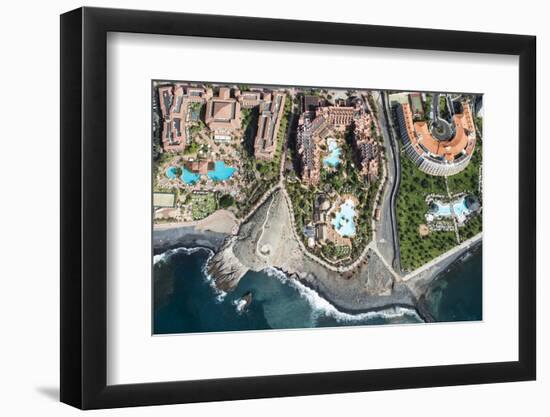 Tenerife, La Caleta, Playa De La Enramada, Costa Adeje, Volcano Coast-Frank Fleischmann-Framed Photographic Print