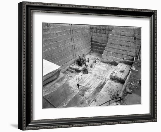 Tenino Sandstone Quarry, 1909-Ashael Curtis-Framed Giclee Print