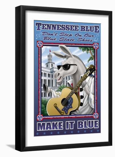 Tennessee Blue-Richard Kelly-Framed Art Print