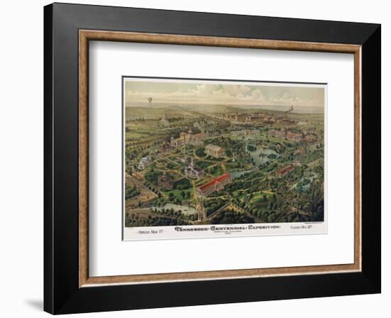 Tennessee Centennial Exposition, Nashville, 1897-Henderson Litho Co^-Framed Art Print