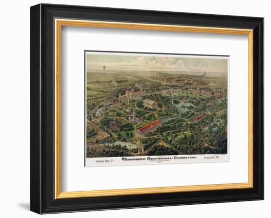 Tennessee Centennial Exposition, Nashville, 1897-Henderson Litho Co^-Framed Art Print