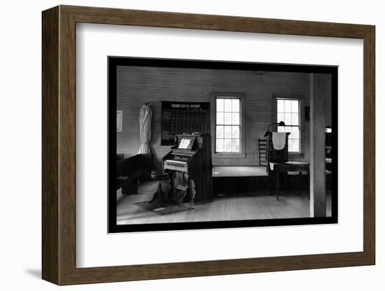 Tennessee Church Interior-Walker Evans-Framed Photo