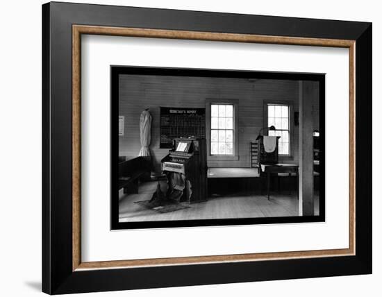 Tennessee Church Interior-Walker Evans-Framed Photo