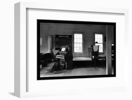 Tennessee Church Interior-Walker Evans-Framed Photo