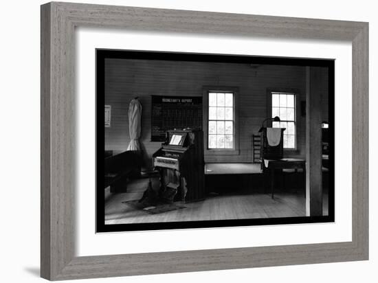 Tennessee Church Interior-Walker Evans-Framed Art Print