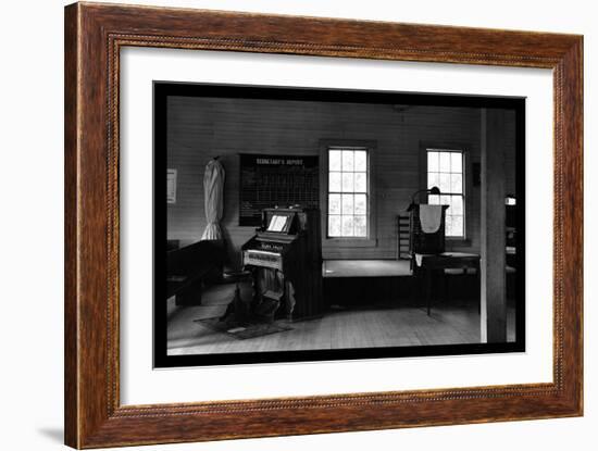 Tennessee Church Interior-Walker Evans-Framed Art Print