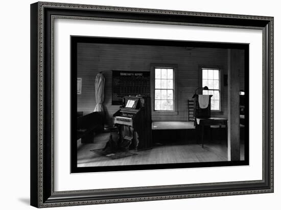 Tennessee Church Interior-Walker Evans-Framed Art Print