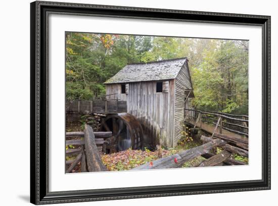 Tennessee, Great Smoky Mountains, Cades Cove, John P. Cable Grist Mill-Jamie & Judy Wild-Framed Photographic Print